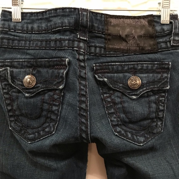 True Religion Jeans, dark blue jeans - Picture 9 of 11